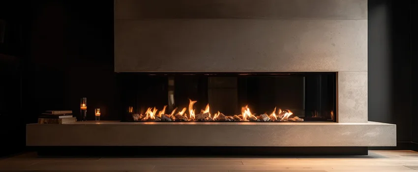 Gas Fireplace Ember Bed Design Services in Longview, Washington