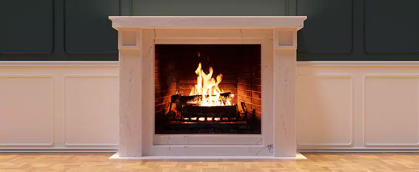 Open Flame Wood-Burning Fireplace Installation Services in Longview, Washington