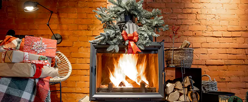 Travis Industries Linear Gas Fireplace Installation in Longview, Washington