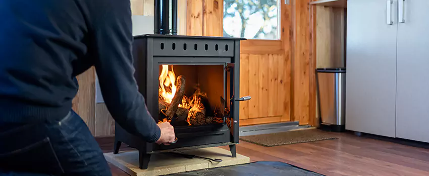 Open Hearth Wood Fireplace Installation in Longview, WA