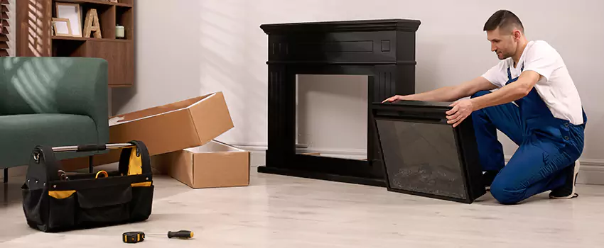 Old Rusted Metal Fireplace Repair And Replacement in Longview, WA