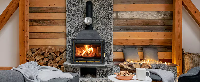 Thelin Hearth Products Direct Vent Gas Stove Fireplace Inspection in Longview, Washington